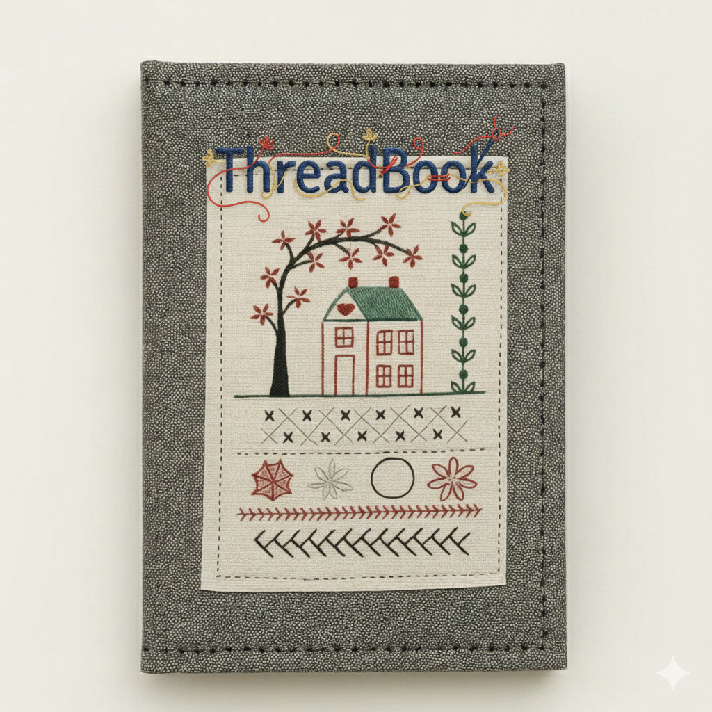 ThreadBook™ - Embroidery Stitch Book