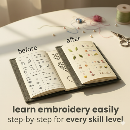 ThreadBook™ - Embroidery Stitch Book